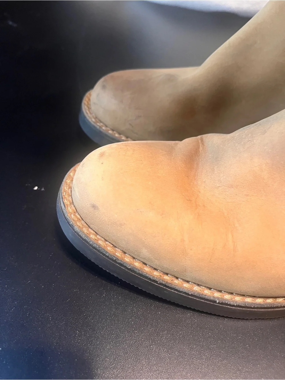 Ariat Tall Leather Boots - Tan